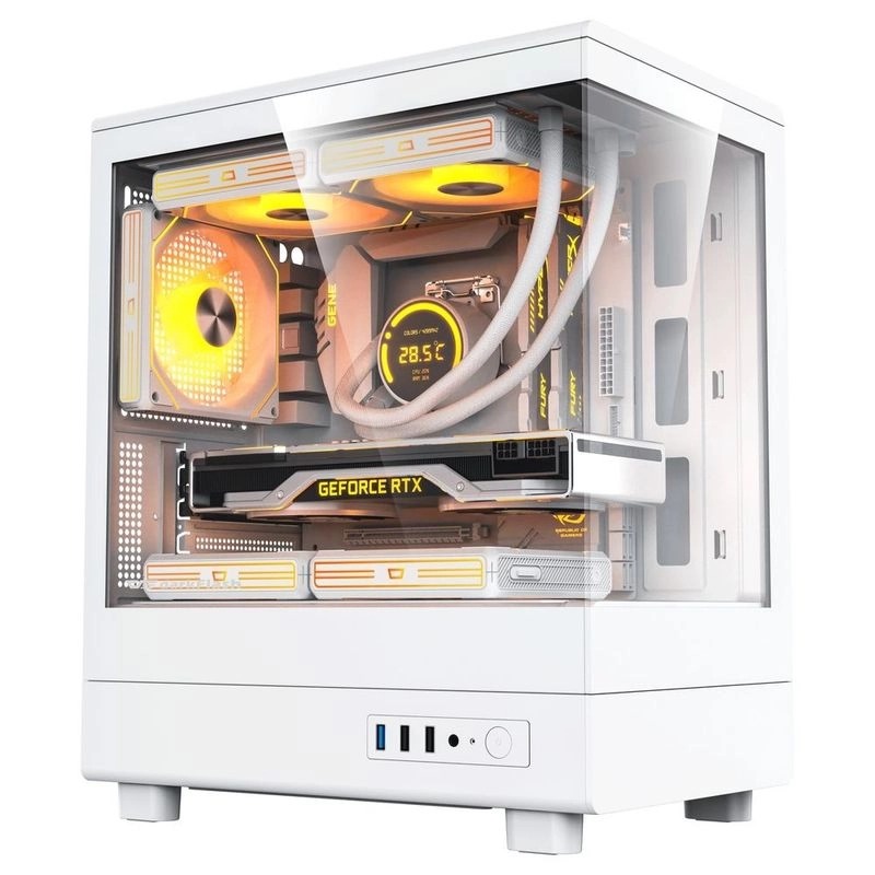 DarkFlash DB330M WHITE (ITX M-ATX )(CA-DB330MW)
