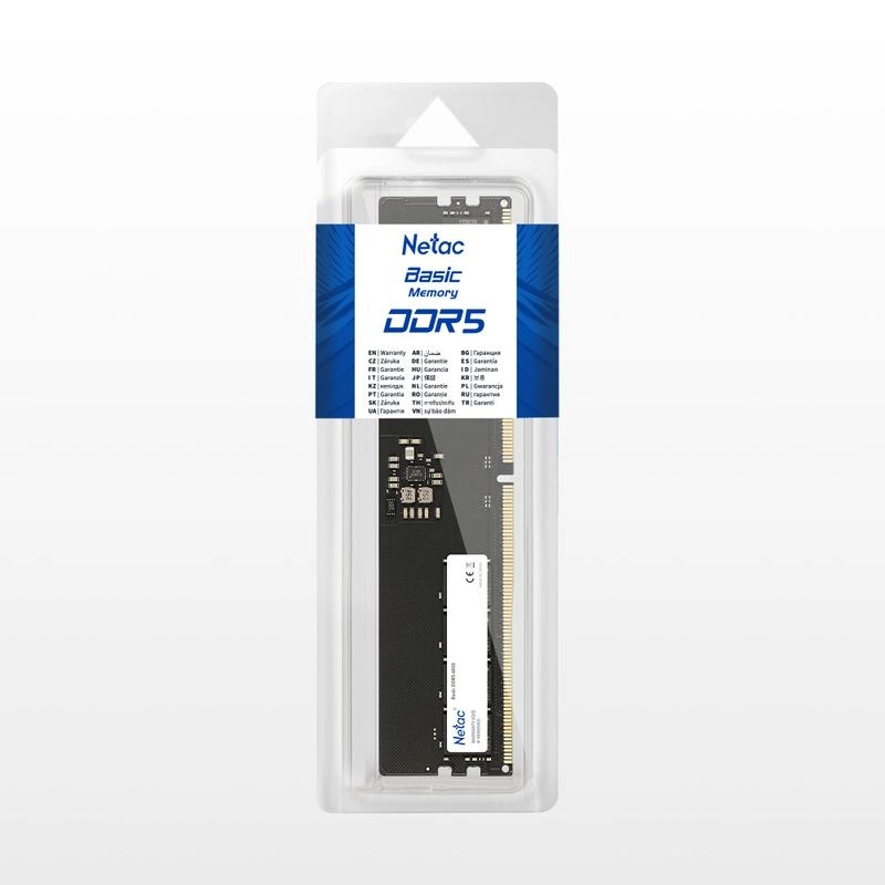 Netac BASIC DDR5 Basic DDR5-5600 16GB C46 U-DIMM 288 DDR5 PC * 1.1V/ NTBSD5P56SP-16