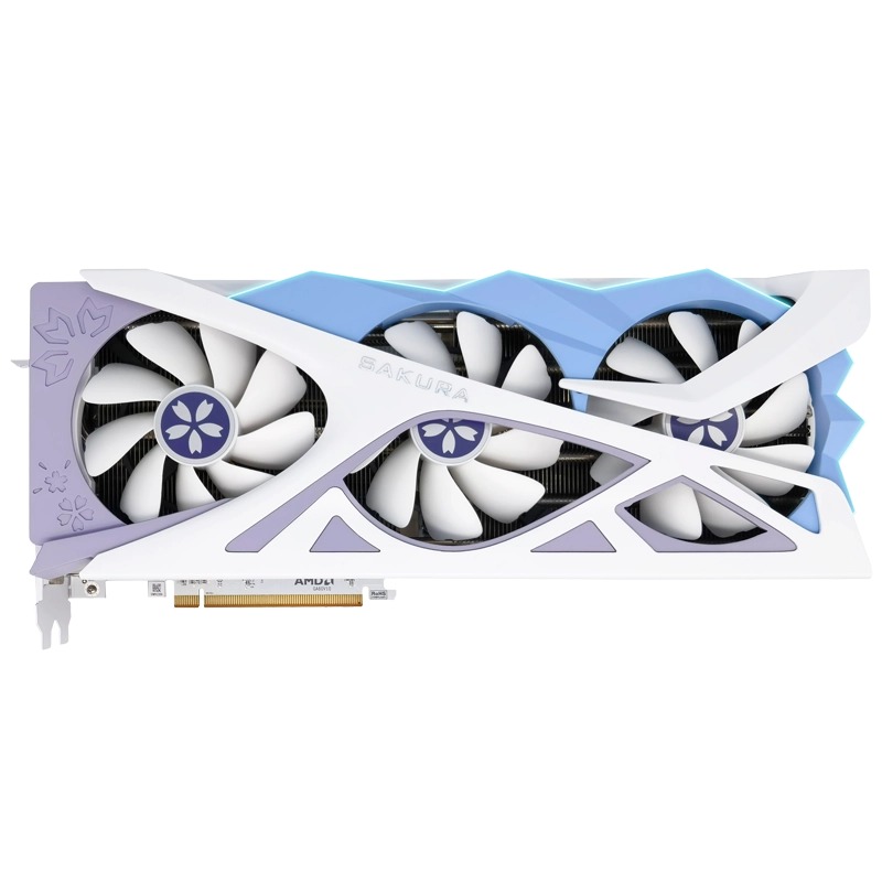 YESTON RX9070XT-16G SAKURA OC (AMD Radeon™ RX 9070XT 16GB GDDR6)(DI-Y907XS1)