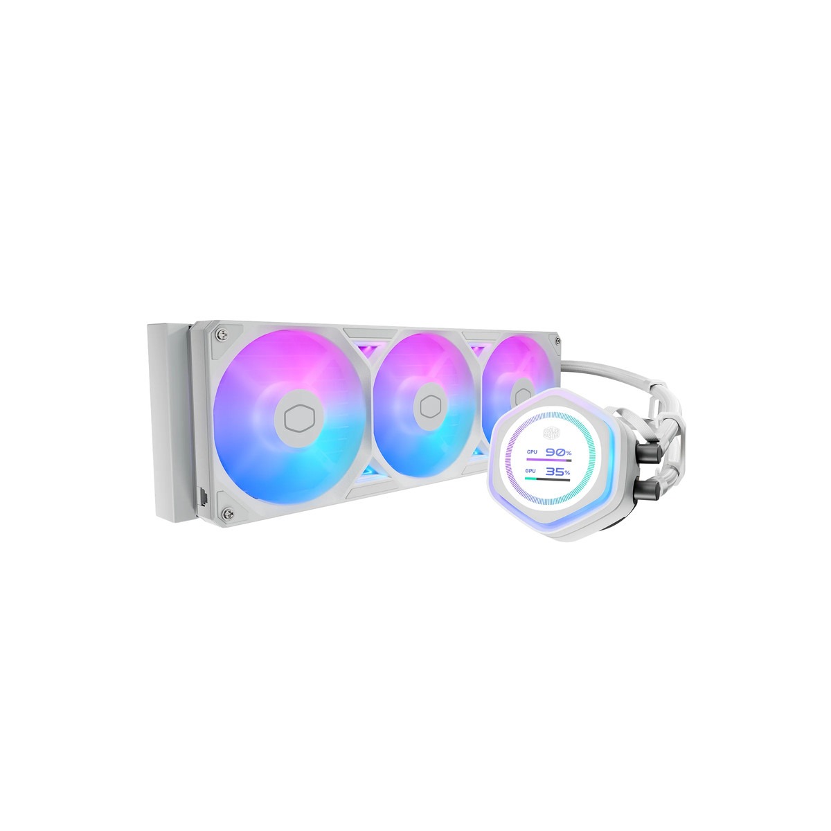 COOLER MASTER WATERCOOLING ML360 Atmos II LCD ARGB WH