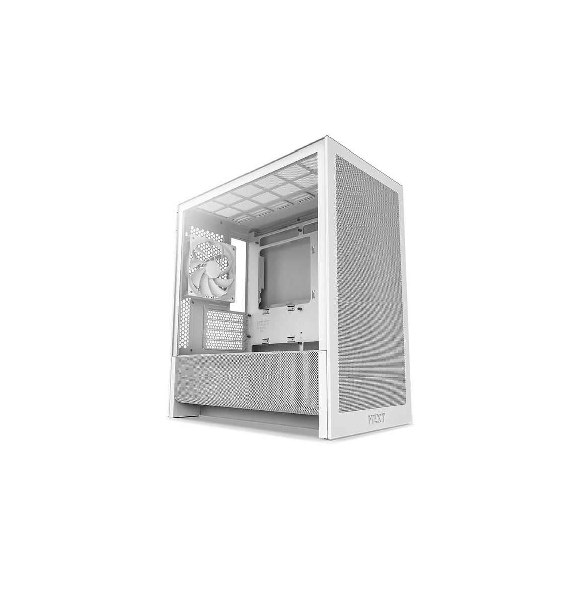 NZXT H3 Flow (2025) micro-ATX Case (White)