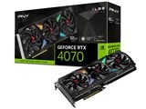 PNY GeForce RTX 4070 12GB XLR8 ゲーミング VERTO EPIC-X RGB トリプルファン VCG407012TFXXPB1