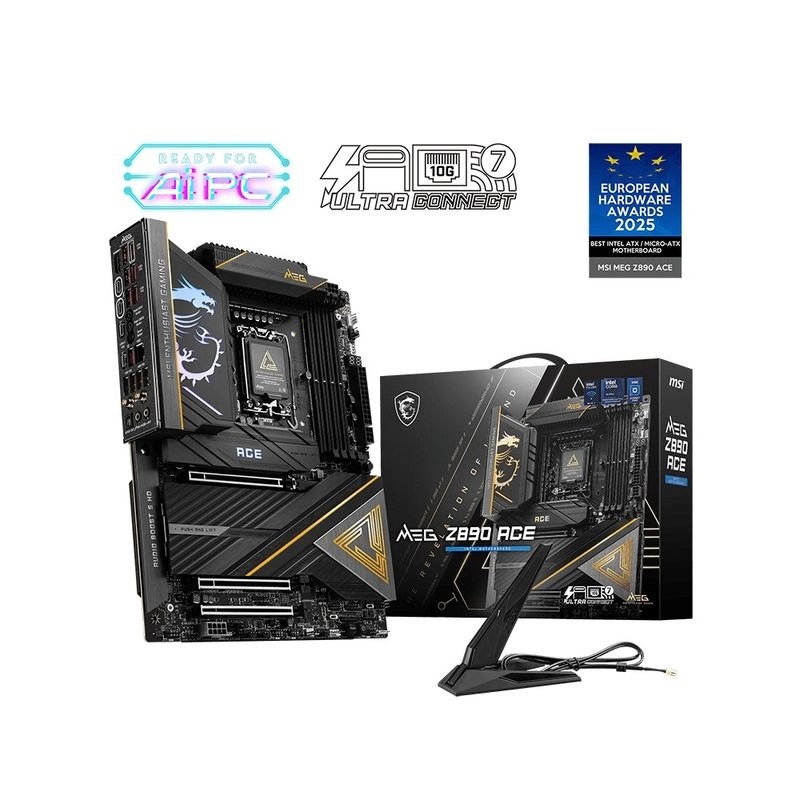 MSI MEG Z890 ACE (LGA1851 ATX Wi-Fi 7)(MB-MZ89AC)