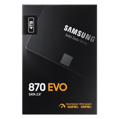 Samsung 870 EVO 2.5" 4TB SSD MZ-77E4T0BW