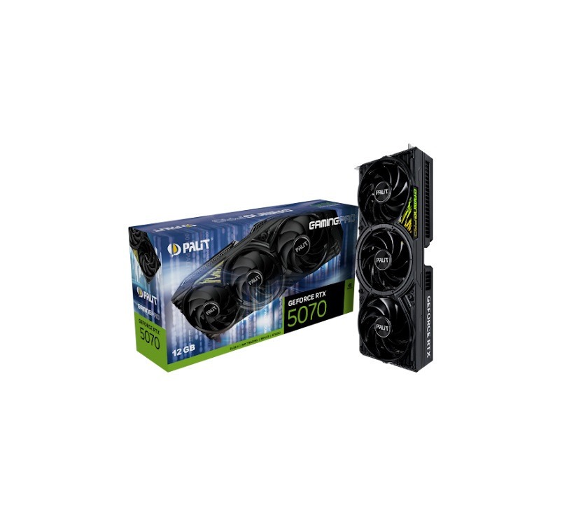 PALIT - RTX5070 GamingPro 12G D7 DPx3 HDMI