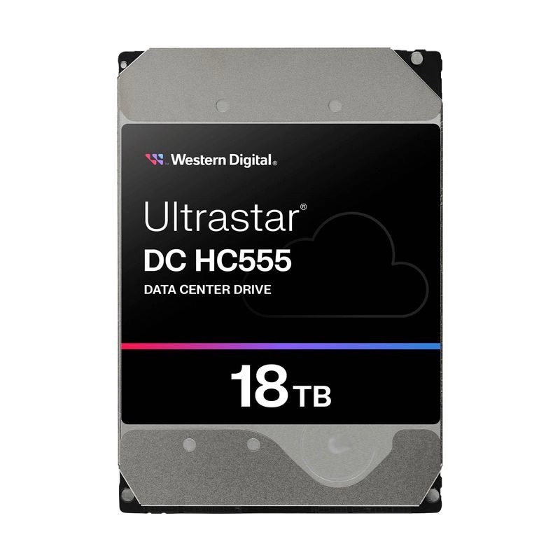 Western Digital WD Ultrastar DC HC555 18TB Helium SATA (3.5" 7200rpm)(HD-U7318TH)