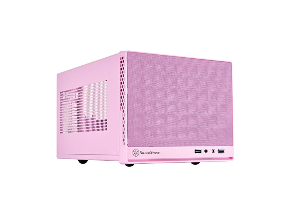 SilverStone SG13 (Pink - Mesh Front Panel)