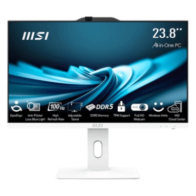 MSI PRO AP242P 14M 24" FHD IPS 100Hz/i3-14100/8GB/512GB/UHD/Win11 Home AI-AP24141
