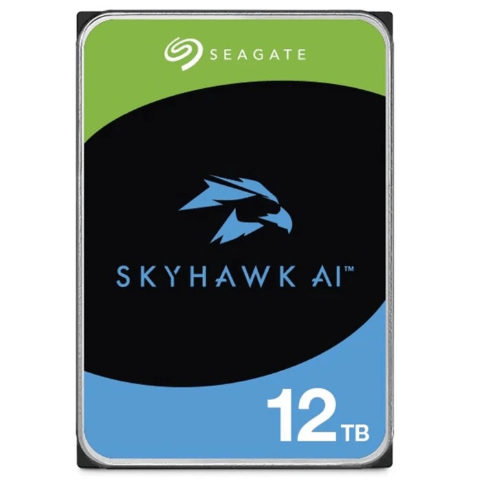 Seagate ST12000VE001 SkyHawk AI 12TB Surveillance 3.5" SATA3 256MB