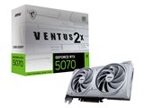MSI GeForce RTX 5070 12G VENTUS 2X OC WHITE