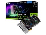 PNY GeForce RTX 5070 Ti 16GB ARGB Overclocked Triple Fan VCG5070T16TFXXPB1-O