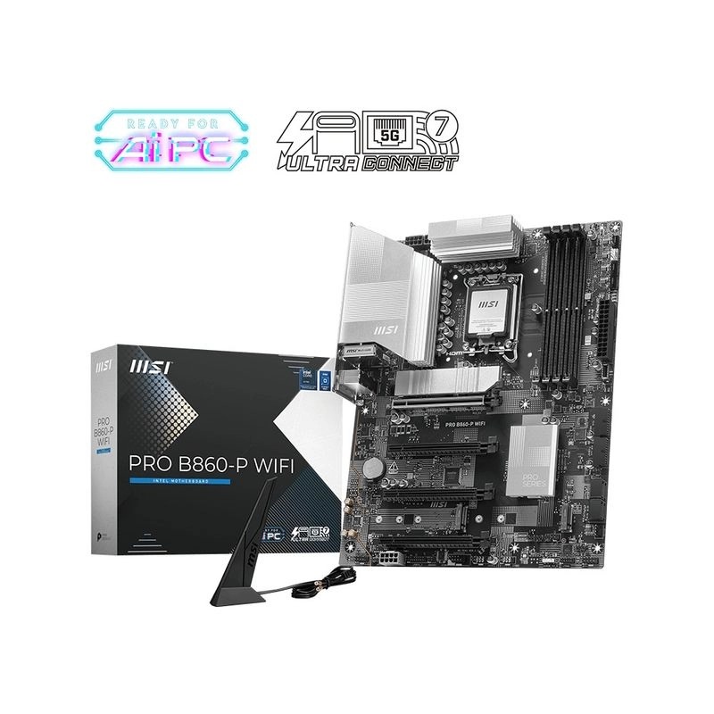 MSI PRO B860-P WIFI (LGA1851 ATX Wi-Fi 7)(MB-MB86PW)