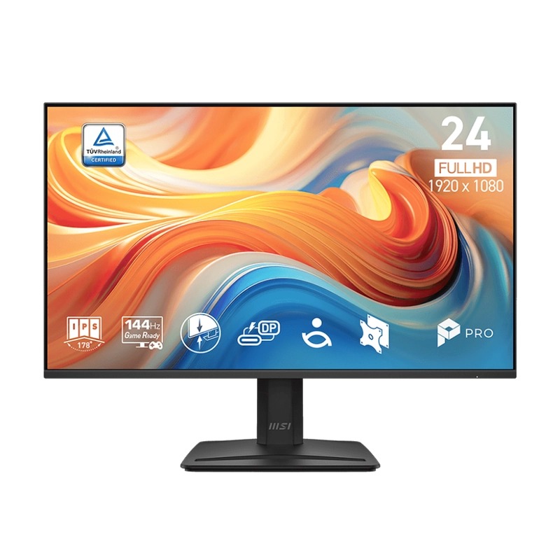 MSI Pro MP242 E14C 24" FHD 144Hz (MO-MP24E4C+CE-ACPC+LB-MON) 24 1920 x 1080 144Hz Yes Yes