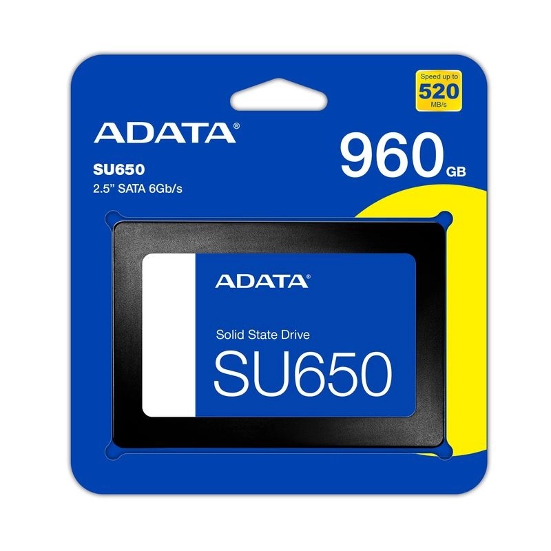 Adata SU650 2.5" SATA SSD (960GB)(HD-SU6596G)