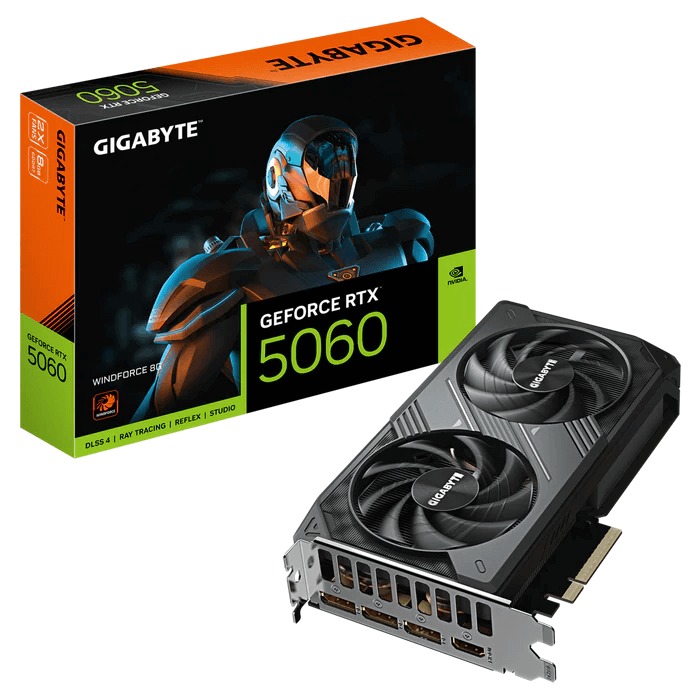 GIGABYTE GV-N5060WF2-8GD GeForce RTX 5060 WINDFORCE 8G