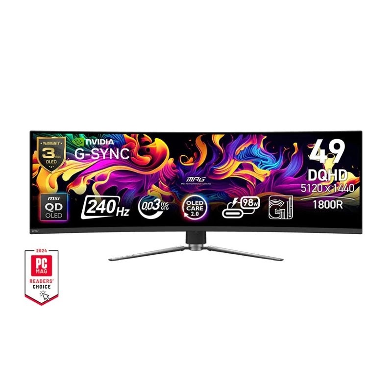 MSI MPG 491CQPX QD-OLED (240Hz)(MO-MP49XQO)