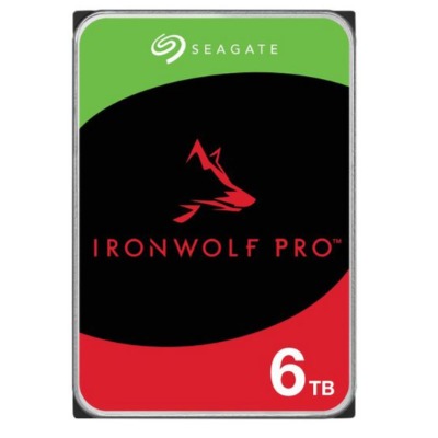 Seagate Iron Wolf Pro 3.5" 6TB 7200rpm NAS ST6000NT001